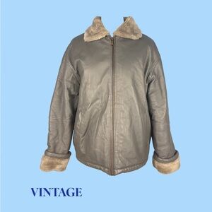 The Genuine Leather Aviation Jacket